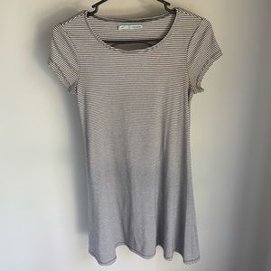 Maurice’s Black and White Striped Mini Sun Dress